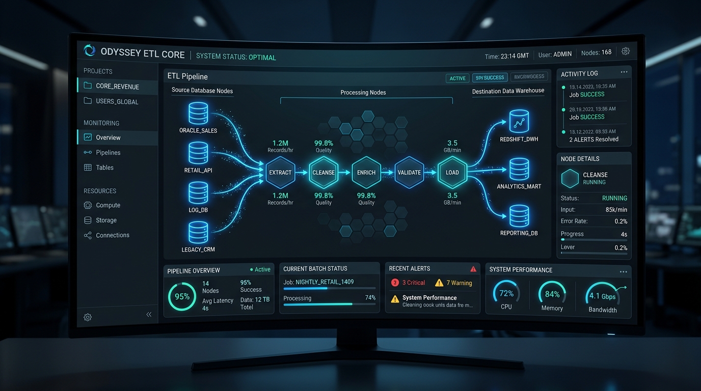 ETLVentas data warehouse preview